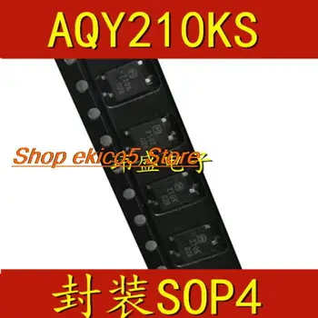 10pieces Eredeti állomány AQY210KS SOP-4 -MOS(PhotoMOS) AQY210K