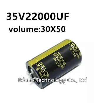 1db/sok 35V 22000UF 35V22000UF 22000UF25V mennyiség: 30X50 mm-es audio erősítő inverter alumínium elektrolit kondenzátor