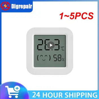 1~5DB Tuya Hőmérséklet Páratartalom Érzékelő Hűtőbe Érzékelő Mini LCD Digitális Kijelző, bluetooth-kompatibilis Hőmérő