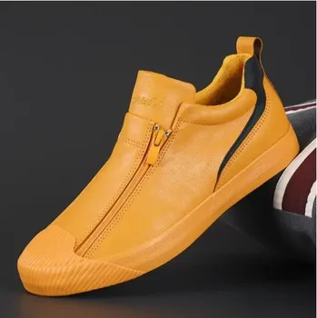 2023 Új Őszi Férfi Divatos Cipők Bőrből, Puha Talp Férfi Cipő Méret 38-44 zapato para hombre naplopók férfi cipő férfi cipő