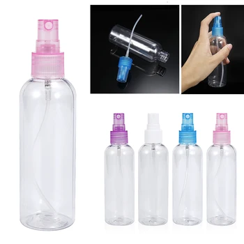 5~250ml Permetező Üveget Mini Utazási Műanyag Üres Üveget Hordozható Kézmosás Átlátszó Spray Porlasztó Újratölthető Palackok Eszköz