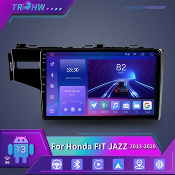 A HONDA FIT JAZZ 2013-2020 Autó Multimédia 4G GPS 2din autoradio Vezeték nélküli CarPlay Android 13 Auto Rádió