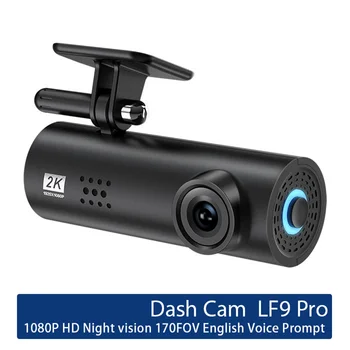 Autó DVR 1080P HD éjjellátó Kamera Auto Hangrögzítő Dash Kamera Felvevő 24 ÓRÁS Parkolás Mód WIFI & App Ellenőrzési Autó Monitor