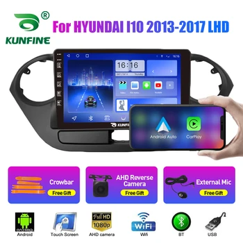 Autó Rádió, HYUNDAI I10 2013-2017 2Din Android Octa-Core Autó Hifi DVD GPS Navigációs Multimédia Lejátszó Android Auto Carplay