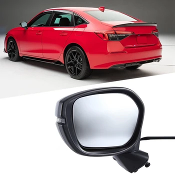 Az Oldalon Elektromos Tükör, Lehajtható Assy A Honda Civic 2022 2023 10-Drót W/Fűtött Vakfolt Indexet