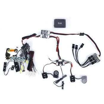 Capo Fények Hub Kit Fény Rendszer 1/8 RC Drift Autók GTR R-34 Ourdoor Ajándékok, Játékok TH22105