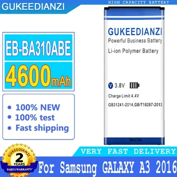 EB-BA310ABE 4600mAh Mobiltelefon Akkumulátor Samsung GALAXY A3 2016 Kiadás 310 SM A310F A3100 EB BA310ABE Akkumulátorok