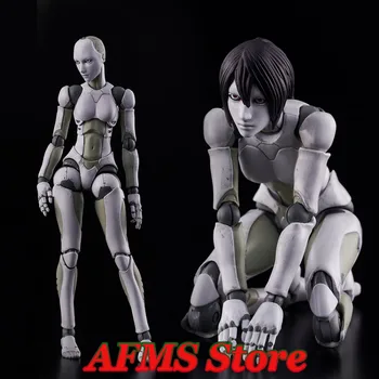 Eredeti Vizsgálati 1000Toys 1/12 Nők Katona TOA Heavy Industries Szintetikus Emberi Női Test 13,5 Cm-es Anime figurát Modell Játékok