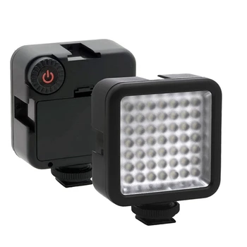 Fényes LED Videó Fény 49 Led Kamera Világítás Szabályozható Hordozható Kamera Fény Panel Canon,Nikon,Sony, Illetve Más, DLSR Kamerák