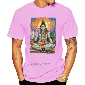 Férfi ruházat Úr Siva Hindu Védikus Meditáció Isten Szellemi Jóga a Férfiak az Uniszex Póló