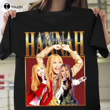 Hannah Montana Ing Hannah Montana Rajongó Tees Hannah Montana Tshirt Családi Ing O-Nyak Streetwear Túlméretezett Xs-5Xl Nyomtatott Póló