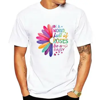 JCGO Nyári Női póló Pamut 5XL molett Színes Virág, Nyomtatás, Rövid Ujjú O Nyak Divat Nő Felsők Pólók Alkalmi Tshirt