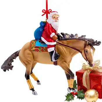 Karácsony-Ló Dísz Buli, Esküvő Dekoráció, karácsonyfa Díszítés, Kézműves Medál 2D Akril Ló Medál Karácsonyra