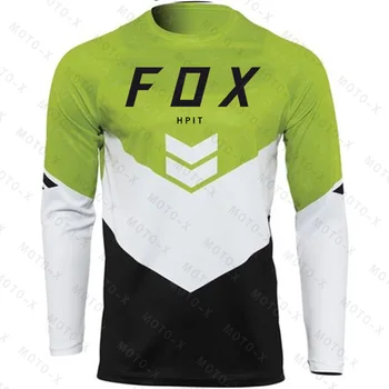 Kerékpár Hpit Fox MTB Hosszú Ujjú Mez Kerékpáros Férfi Kerékpározás ClothingMan Motocross Ruhát Enduro Pro Kerékpáros Felszerelés Moto Cross