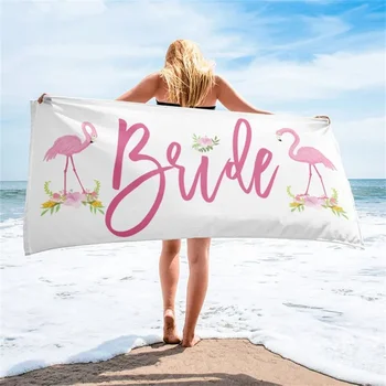 Koszorúslány koszorúslány strand törölköző medence lánybúcsú Flamingo leánybúcsú menyasszony esküvő, Nászút, utazás, ajándék