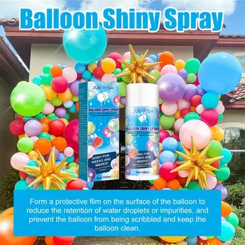 Léggömb, Fényes Spray Anti Halványuló Oxidációs Lengyel Visszaállítása Ballon Fényes Fokozza A Buli Hangulatú Születésnapi, Esküvői Dekoráció Eszköz