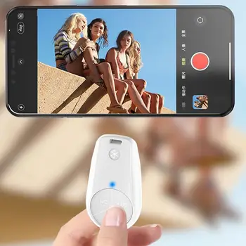Mini Kamera Blue tooth-kompatibilis Távirányító Photo Kioldó Gomb USB-Telefon Vezeték nélküli Távirányító Gombot Önarckép