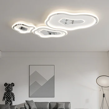 Modern, Led-Es Mennyezeti Lámpa Élő Hálószoba, Étkező Egyszerű Az Egész Otthoni Légkör Lámpa Kerek Tér Haza Beltéri Lámpatestek