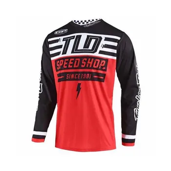 Motocross jersey BMX-hegy enduro kerékpáros hosszú ujjú mez Enduro lefelé póló Férfi MTB kerékpározás jersey póló