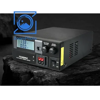 PS30SW VI Rádió Kapcsolóüzemű Tápegység Digitális Kijelzővel LCD-Állítható Feszültség 30A Hőmérséklet-vezérlés Ventillátor