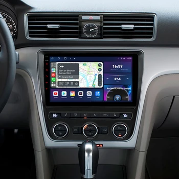 QLED 2K 8Core 8+256G Android 12 Autó Multimédia Rádió A Volkswagen VW Passat NMS 2010 2011 2012 2013 2015 GPS CarPlay Fej Egység