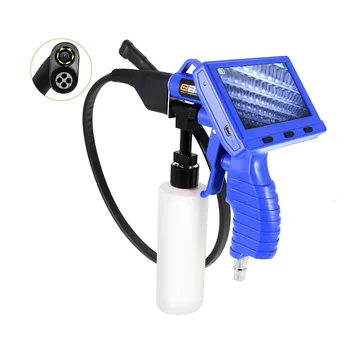 Takarítás Fegyverek AC Kompresszor nagynyomású permetező vízsugár mossa fegyvert Vizuális Autó Klíma füles Tisztítás endoszkóp