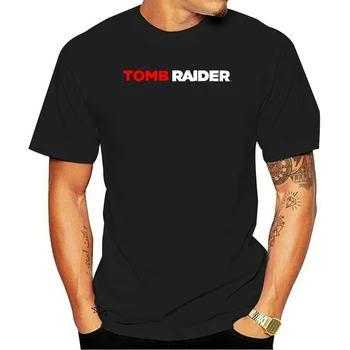 Tomb Raider Egyéni Nyáron új 2021 póló, Férfi Pamut felső póló