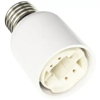 Tűzálló Műanyag Átalakító E27, hogy G24 LED Csavaros Izzó Foglalat Bázis Lámpafej Jogosultja Adapter Átalakító