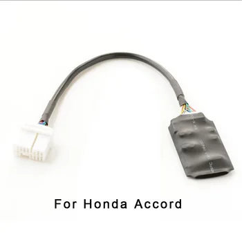A Honda Modul Kábel Interfész Zene Aux Alkatrész 12V DC Autó 150cm Hossz ABS Műanyag Tartozékok Adapter Accord