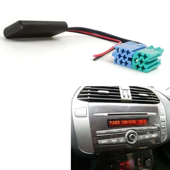 Autó 6+8Pin Audio CD-Váltó, Bluetooth-5.0 Vevő Aux Adapter Fiat Bravo 2007+ Visteon Rádió Aux Kábel