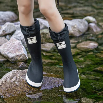 Gumi Csizma Párok Nagy Eső Cipő Vízálló Kalucsniját Férje Halászati Munka Kert Rainboots Nők, mind a Férfiak Gumi Shoes88