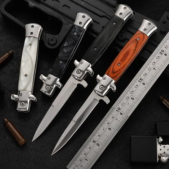 Összecsukható kés Taktikai Kemping Túrázás Magas önvédelem Keménység Eszköz Vadászat Pocket Kerti Kés Túlélő Kés
